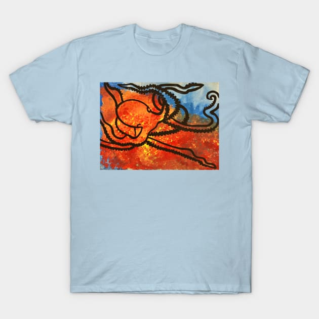 Octo T-Shirt by Kbpaintingprints